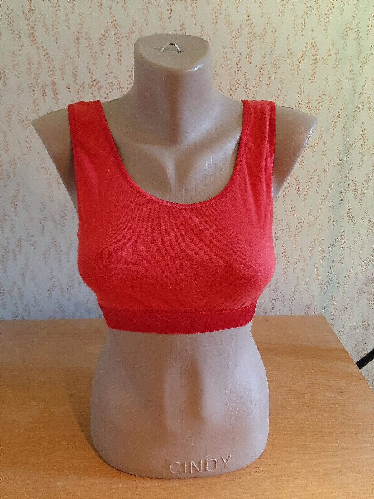 Box#90 Bustier Unterwäsche stretchig XS 34 / 36 Top rot Damen / Mädchen