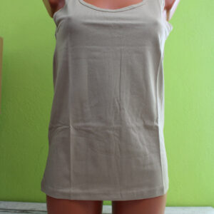 Vivance Unterhemd Top Trägershirt Shirt ärmellos beige Damen M 40 Sommershirt