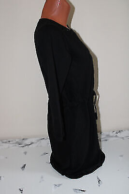 Box#63 pepperts Midikleid 158/164 Kleid 3/4-Arm Jerseykleid knielang schwarz – Bild 3