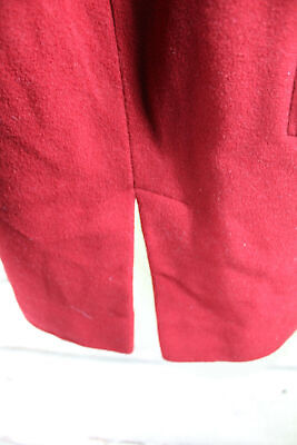 C&A Wollmantel rot lange Jacke Mantel L 44 Kaschmir & Wolle Damen Kurzmantel – Bild 4
