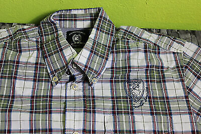 Box#61 Lerros Oberhemd Herren Hemd langarm blau grün weiß kariert M 48 – Bild 2