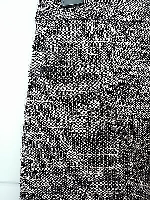 Box#100 Esprit Minirock S 36/38 Tweed kurzer Rock Damen grau meliert – Bild 4