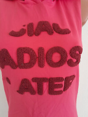 Box#51 Jerseykleid 176 Looxs Shirtkleid Hoodie Longshirt ärmellos rosa rot – Bild 2