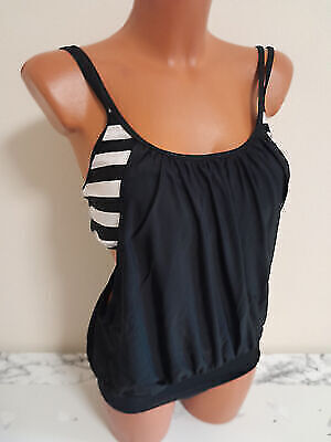 Box#33 Octopus Bademode M 38/40 B C Tankini Damen Badeanzug Tanktop Top offen – Bild 4