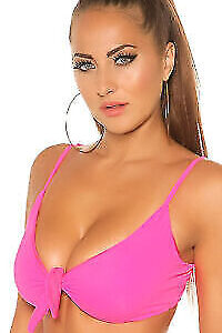 -Box#10 Koucla MIX IT!!!Sexy Bikini-Oberteil zum binden neon pink passt Größe L