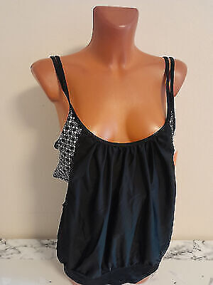 Box#116 Octopus Bademode L 44 B C Tankini Top Oberteil Badeanzug Tanktop Damen