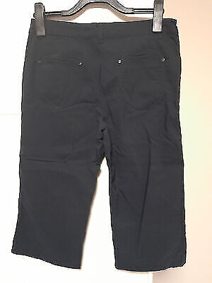 Box#88 Biaggini Shorts M 40 kurze Hose Bermuda blau stretch Stoffhose Damen – Bild 3