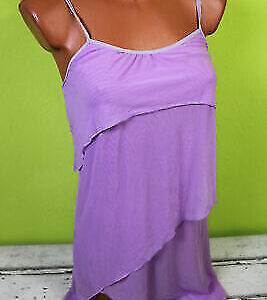 weiches Nachthemd M 38 Trägershirt Nachtwäsche Dessous Hemd Schlafshirt & String