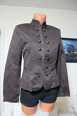 Rainbow Jacke Jeansjacke S 34 Blazer Jeansblazer braun Kurzjacke Übergangsjacke