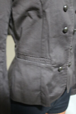 Rainbow Jacke Jeansjacke S 34 Blazer Jeansblazer braun Kurzjacke Übergangsjacke – Bild 2