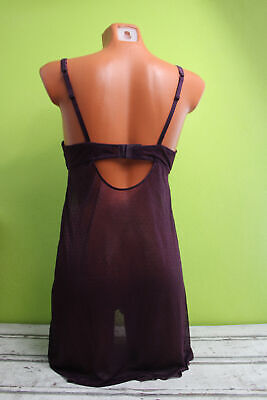 Box#103 6ixydixy Negligee 75A 75 A Dessous Nachtwäsche Bügel gepolstert BH lila – Bild 4