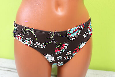 Box#115 Buffalo Bademode M 40/42 Badehose Slip Badeslip Damen braun Bikini – Bild 2