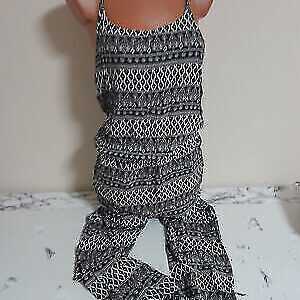 Box#90 Fresh Made Playsuit L 40 Jumpsuit Overall Einteiler Sommer Catsuit Träger
