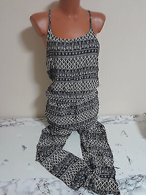 Box#90 Fresh Made Playsuit L 40 Jumpsuit Overall Einteiler Sommer Catsuit Träger