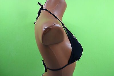 Box#115 Lascana Bademode XS 34 A/B Neckholder Bikini BH Top schwarz ohne Bügel – Bild 3