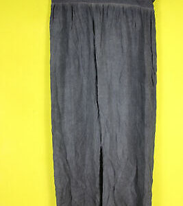 Pronto Moda dünne Hose S 36 Wellnesshose bequeme Freizeithose blau Dehnbund