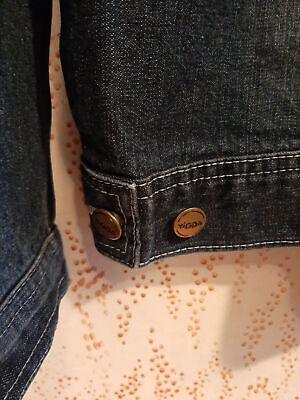 -Box#1 Jeansjacke Kinder Jungen 140 Jacke Denim blau Jeans langarm – Bild 4