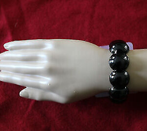 Scarlet Bijoux elastisches Armband Armreif klopig Kunstoff Modeschmuck Schmuck