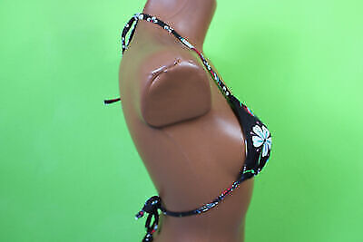 Box#115 Buffalo Bademode XS 32 A B Neckholder Bikini BH Top braun ohne Bügel – Bild 2