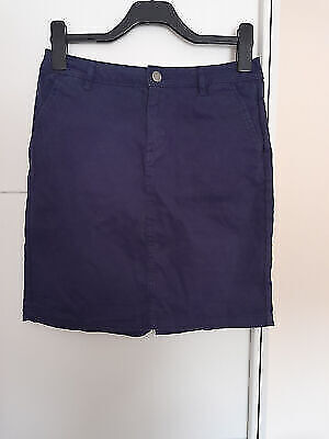 Box#68 Tchibo Jeansrock M 38 Midirock knielang Rock Taschen Stretchrock Jeans