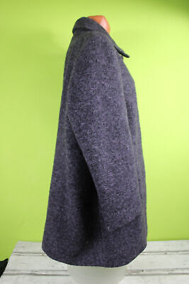 Atelier Jacke Kurzgröße 25 passt 48 Wolljacke 79% Wolle lila Damen – Bild 3