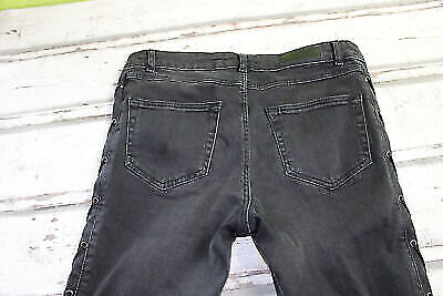 Box#61 Review Minnie Skinny Jeans Jeanshose schwarz W27 L30 M 38 Stretchjeans – Bild 4