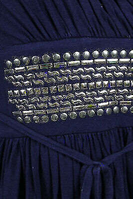 Box#64 Jean Paul Shirtkleid XS 34 Kleid Trägerkleid Damenkleid blau Minikleid – Bild 2