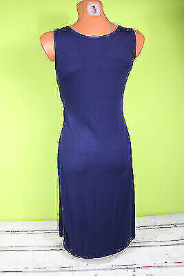 Box#64 Jean Paul Shirtkleid XS 34 Kleid Trägerkleid Damenkleid blau Minikleid – Bild 4