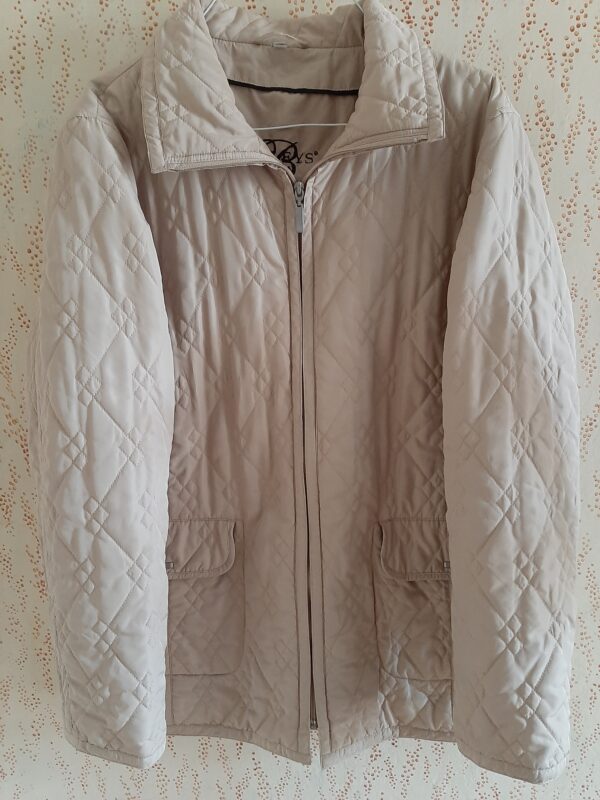Box#88 Adler Bexleys dünnere Jacke 46 passt L 44 Steppjacke beige Damen Übergangsjacke Damenjacke
