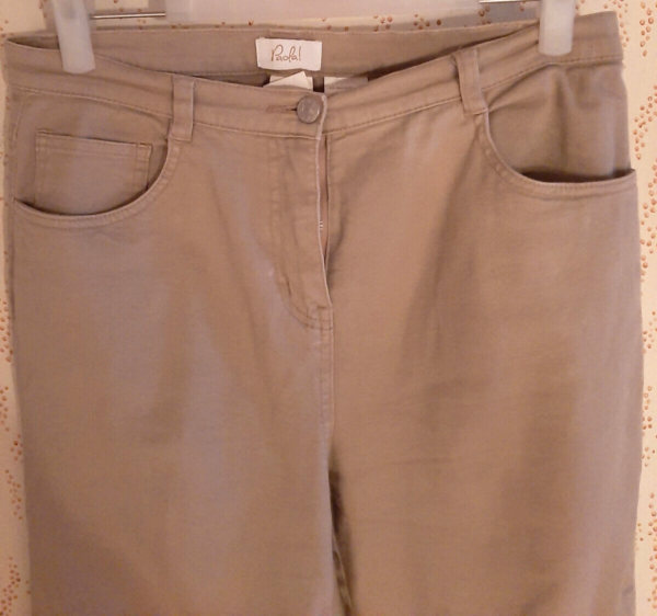 -Box#1 Paola Jeans M 38/40 Jeanshose Hose beige leichte Damenjeans – Bild 2