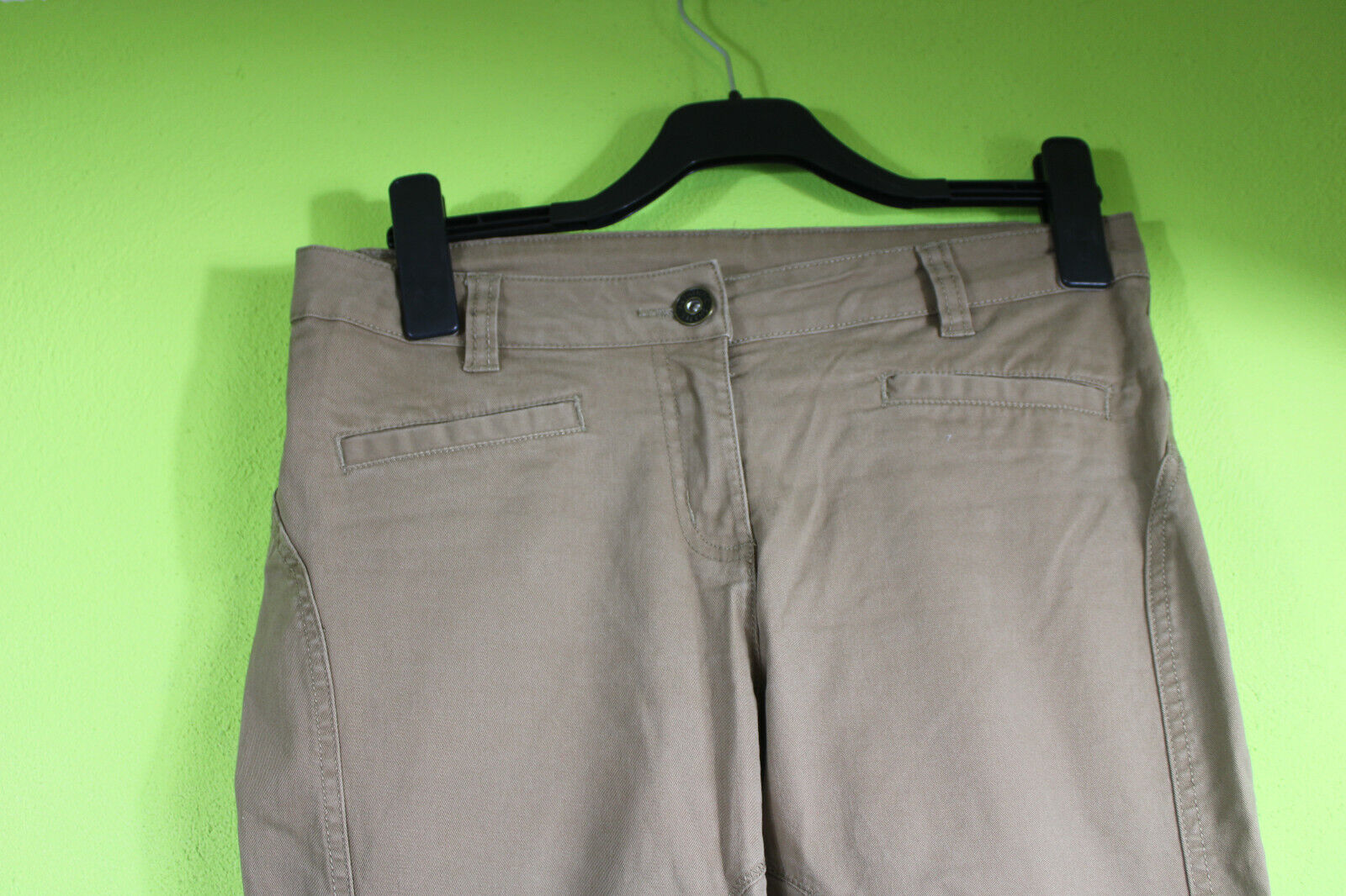 Chino Jeans braun W28 L30 M 38 Hose Jeanshose Damenjeans Regular – Bild 4