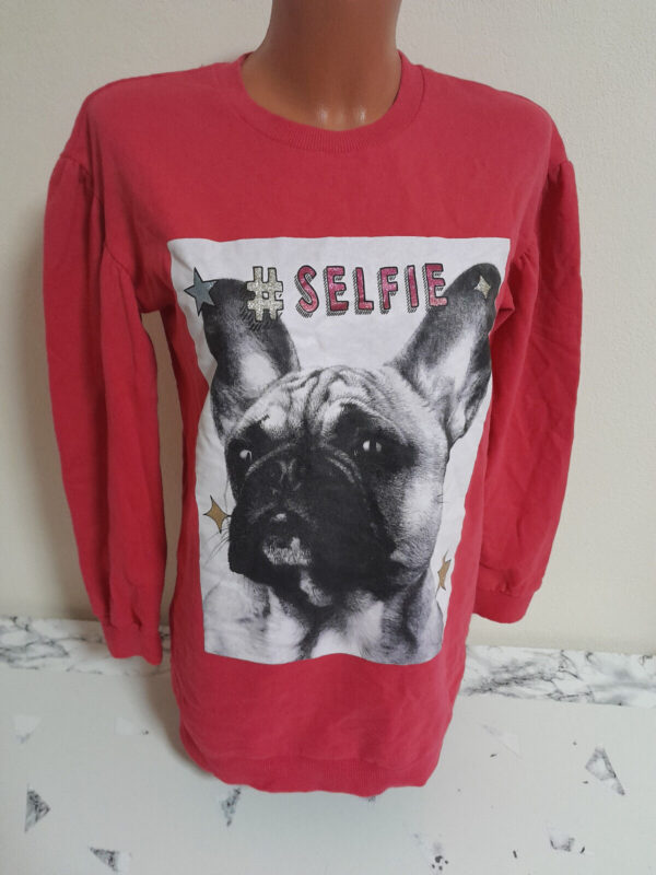 Box#89 C&A Sweater 170/176 langarm Sweatshirt Pulli Pullover rosa rot Mädchen