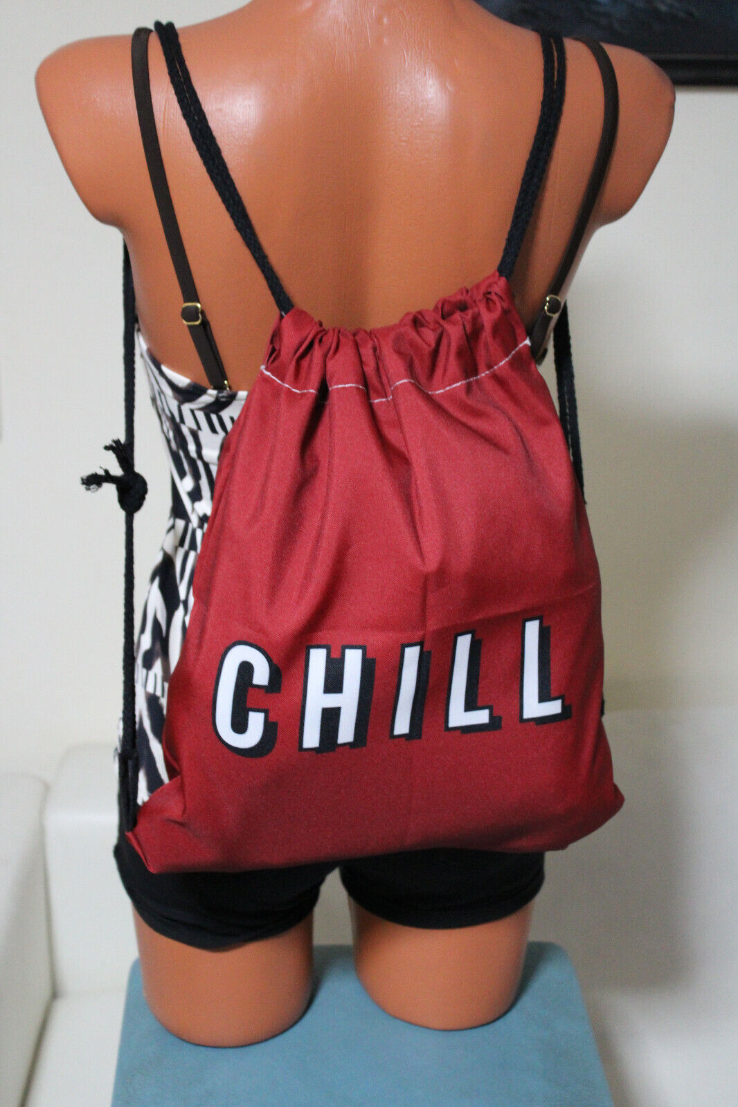 Hipster Beutel Tasche Sportbeutel Sporttasche Rucksack Turnbeutel Body Bag