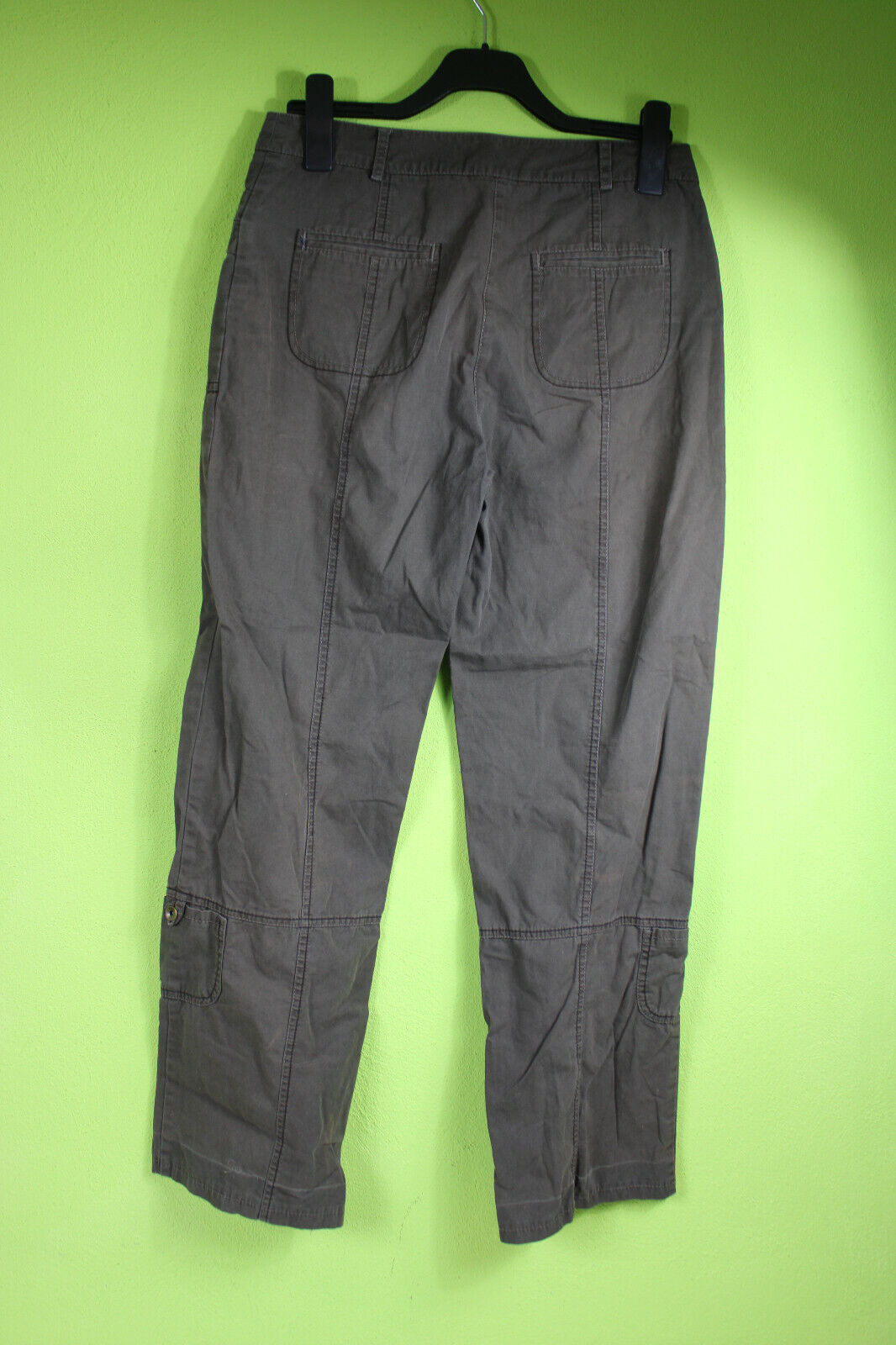 diversi Jeans oliv grün W28 L30 M 38/40 Hose dünne Jeanshose Damenjeans Regular – Bild 7