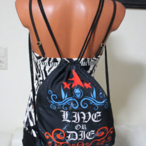 Hipster Beutel Tasche Sportbeutel Sporttasche Rucksack Turnbeutel Body Bag