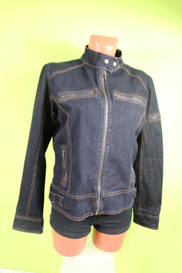Pure Originals Jeans Jacke M 38 Jeansjacke blau Denim Übergangsjacke Damenjacke