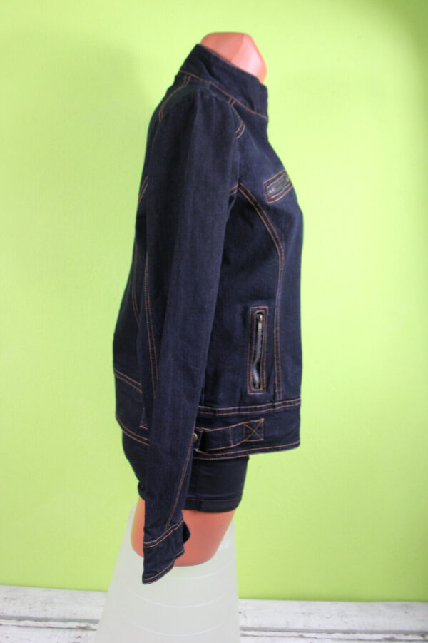 Pure Originals Jeans Jacke M 38 Jeansjacke blau Denim Übergangsjacke Damenjacke – Bild 4