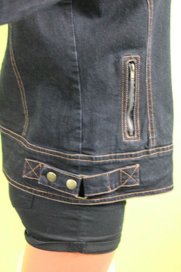Pure Originals Jeans Jacke M 38 Jeansjacke blau Denim Übergangsjacke Damenjacke – Bild 6