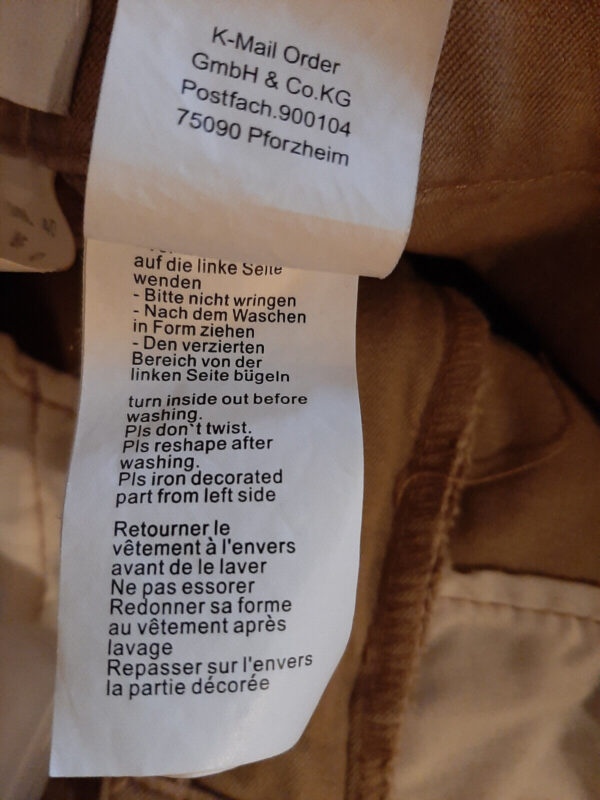 -Box#1 Paola Jeans M 38/40 Jeanshose Hose beige leichte Damenjeans – Bild 8
