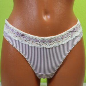 vivance 5er Pack Slip XS 32/34 Unterwäsche weiß Tangas mit Spitze Schlüpfer