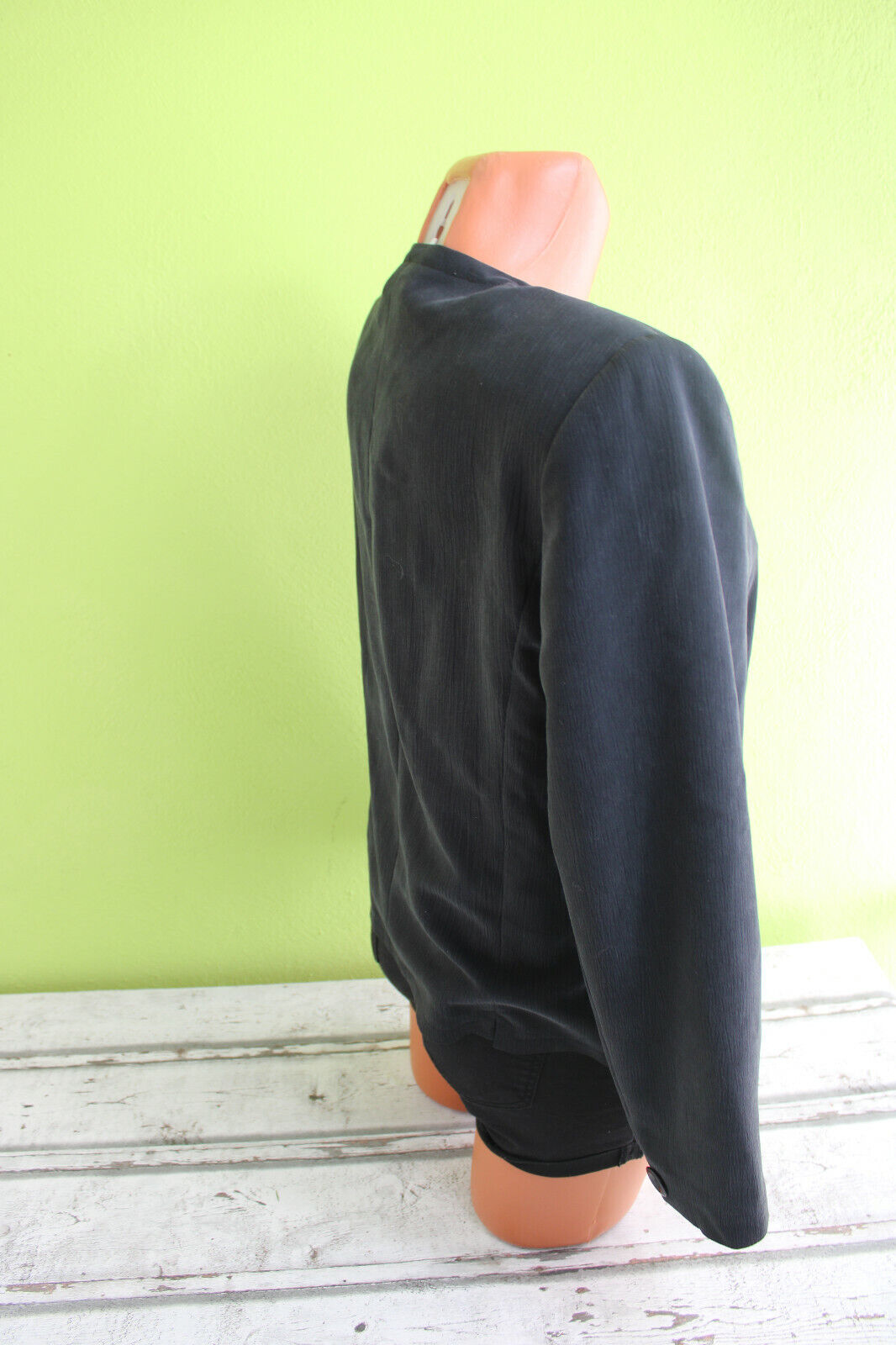 Mara Fashion Blazer Jacke Übergangsjacke schwarz M 38 Damen Kurzjacke – Bild 3