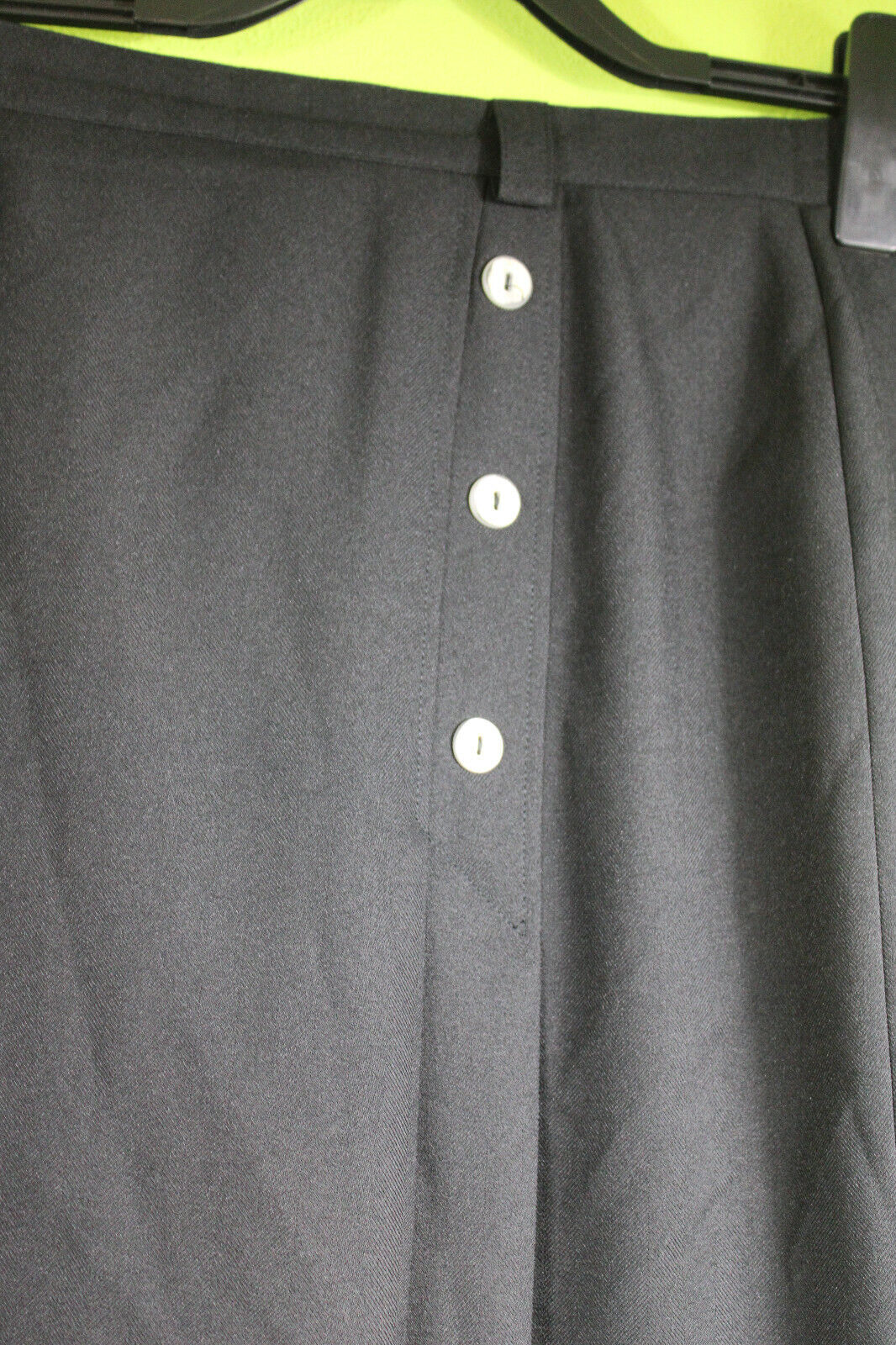 Midirock 44 eher M 40 schwarz Rock wadenlang Damen Midi Business – Bild 2