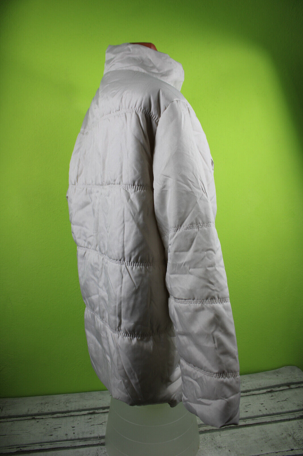 3 Pagen Jacke Steppjacke XL 44/46 Damenjacke dünne Übergang Übergangsjacke grau – Bild 3