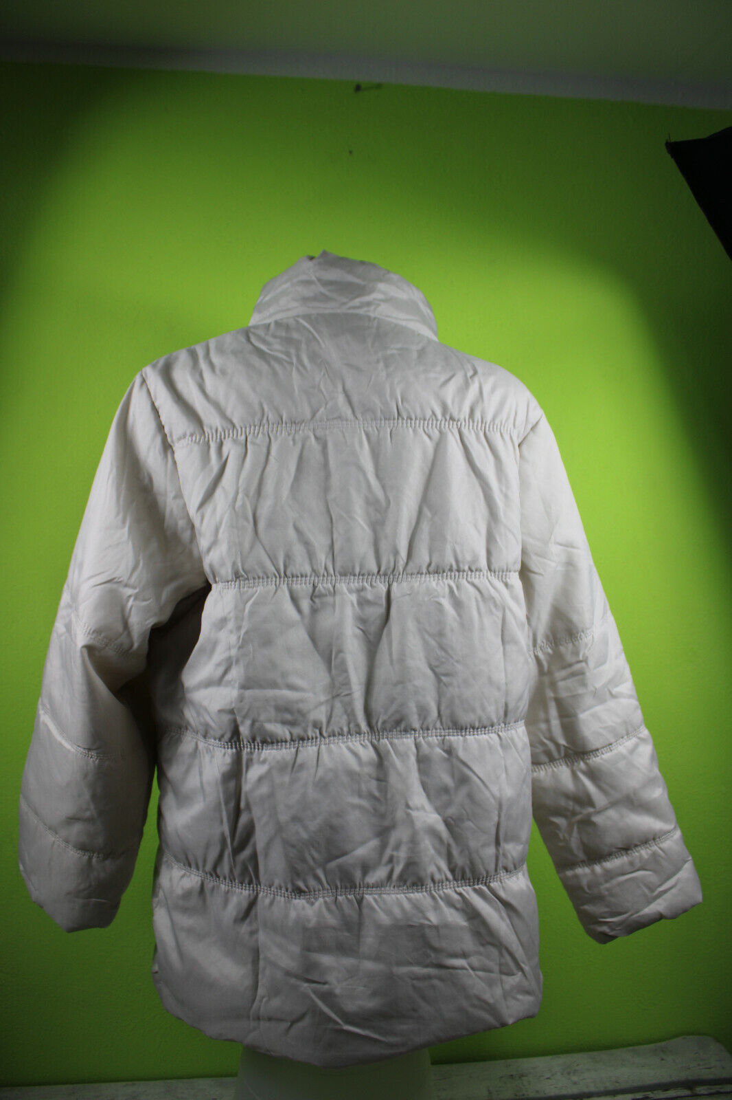 3 Pagen Jacke Steppjacke XL 44/46 Damenjacke dünne Übergang Übergangsjacke grau – Bild 4