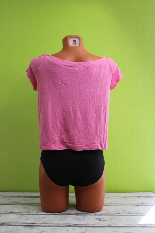 -Box#2 Rainbow Kurzarmshirt M 40/42 Shirt rosa Damen kurzarm Damenshirt kurz – Bild 5